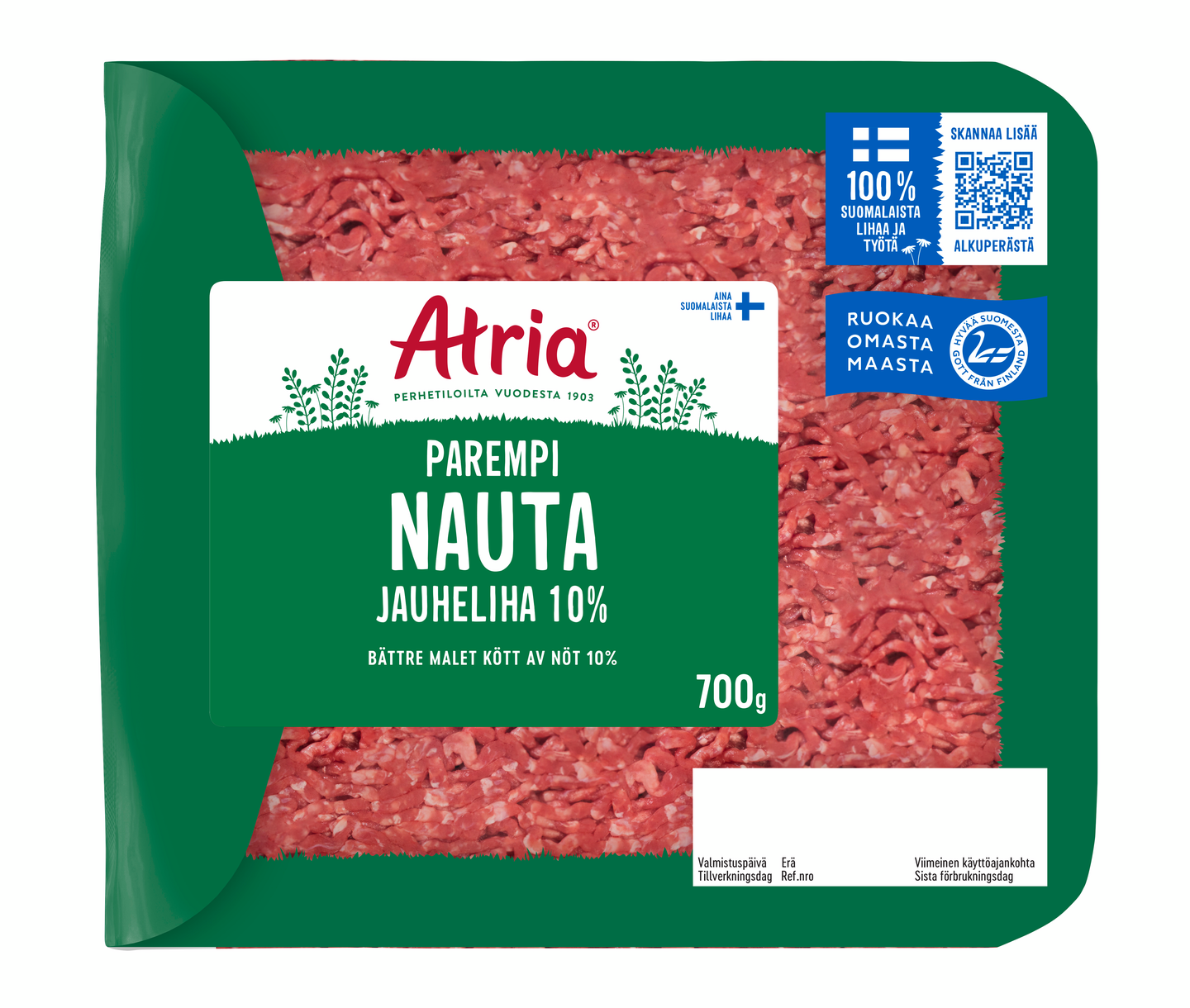 Atria parempi nauta jauheliha 10% 700g