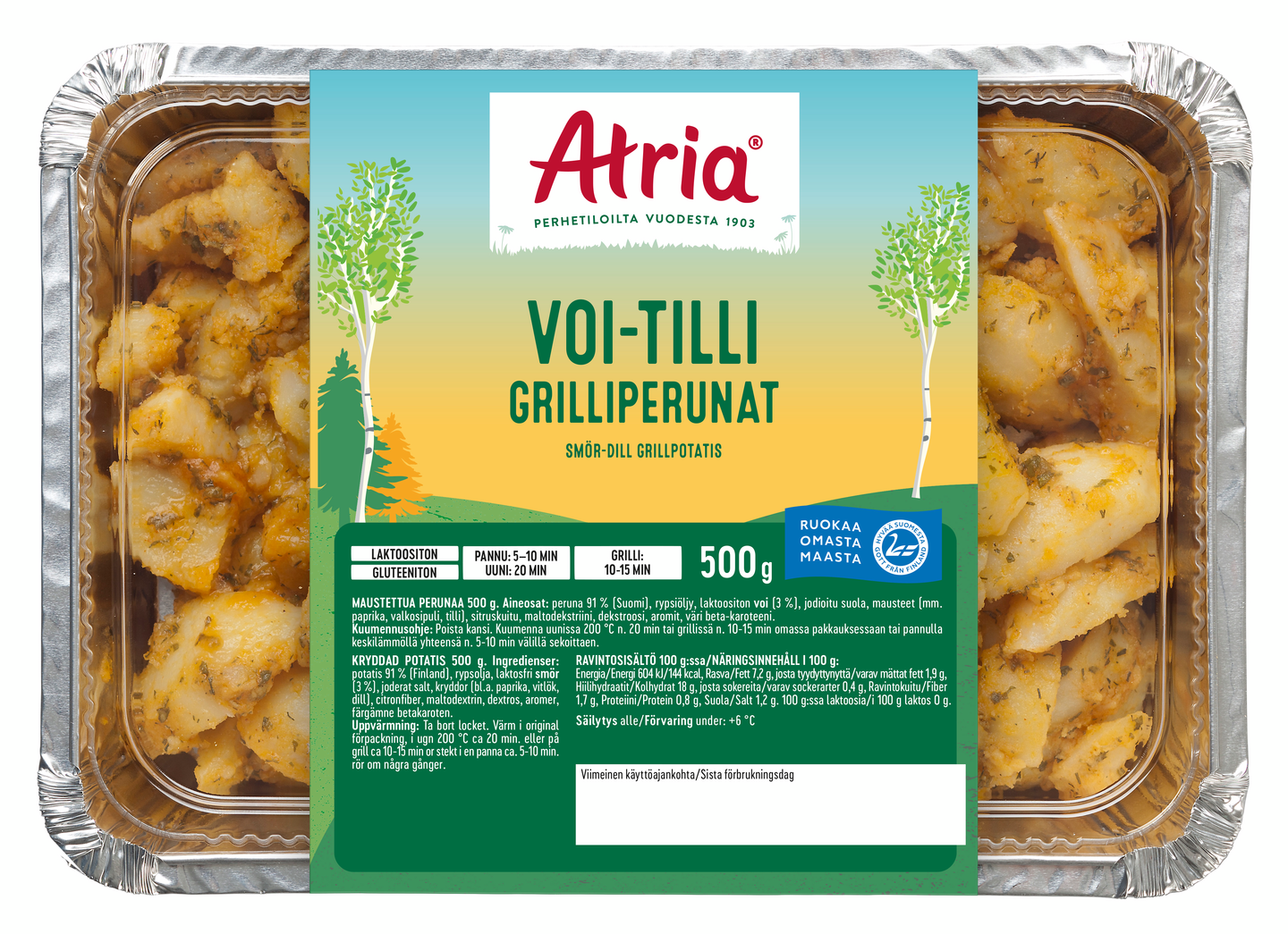 Atria grilliperunat voi-tilli 500g