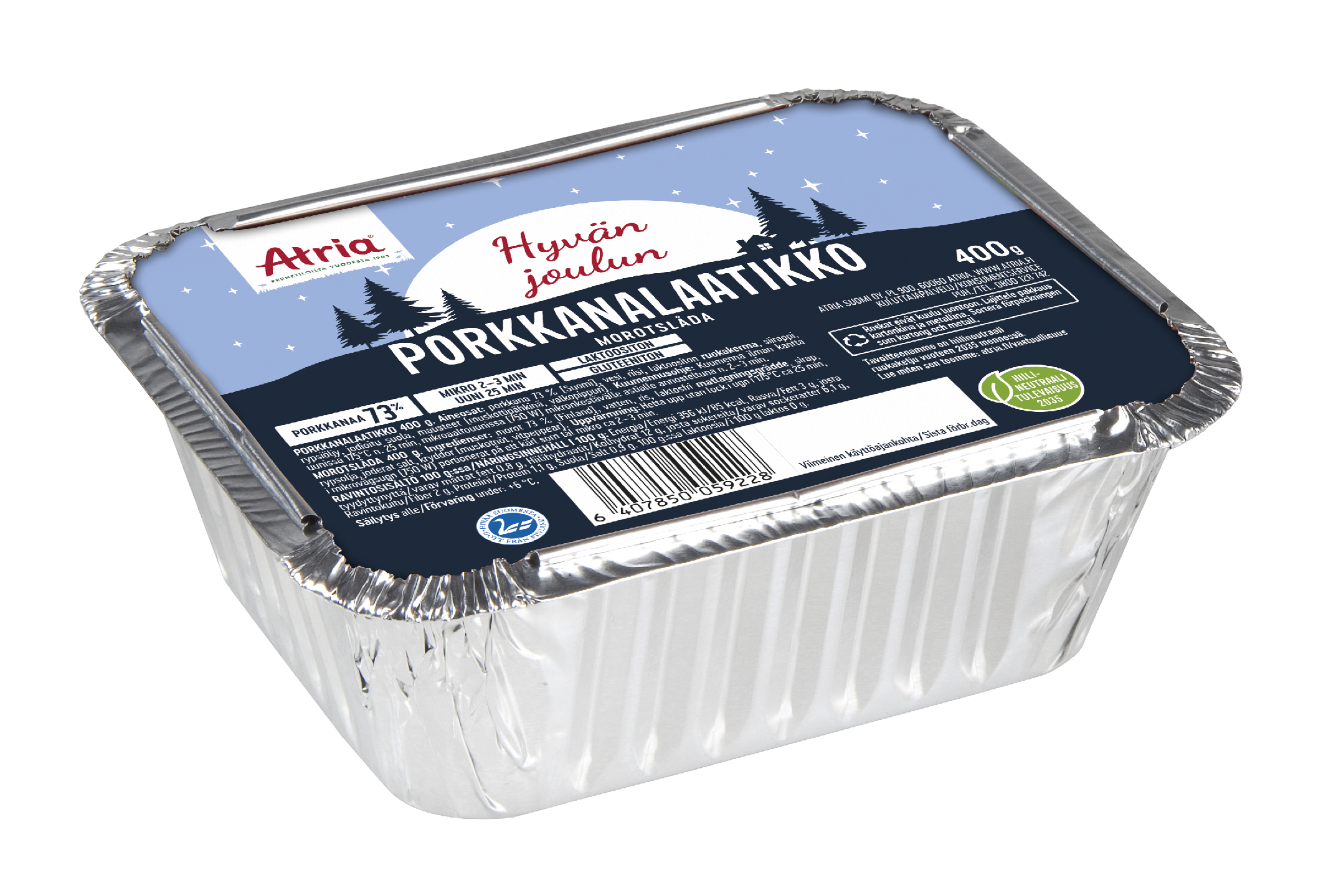 Atria porkkanalaatikko 400g