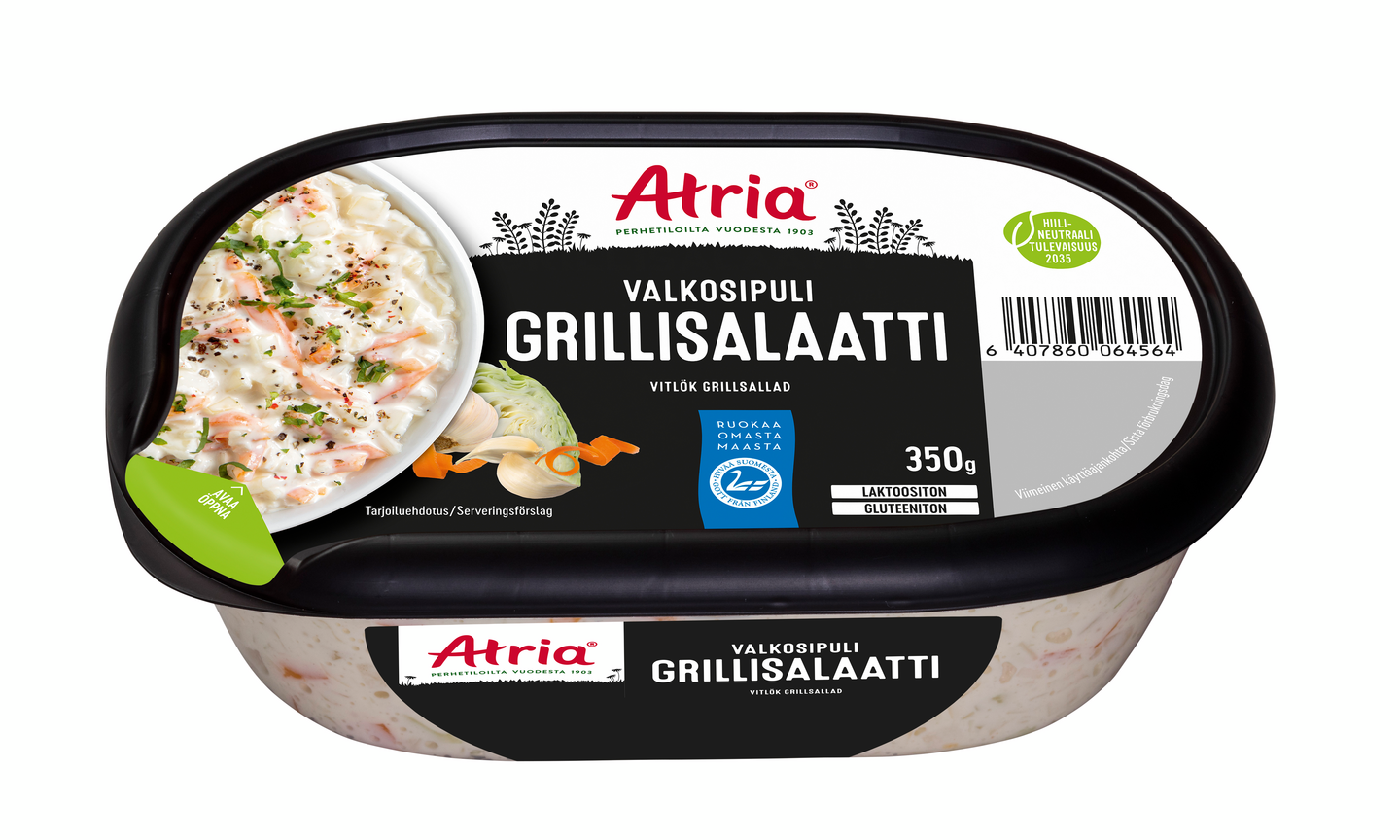 Atria grillisalaatti valkosipuli 350g