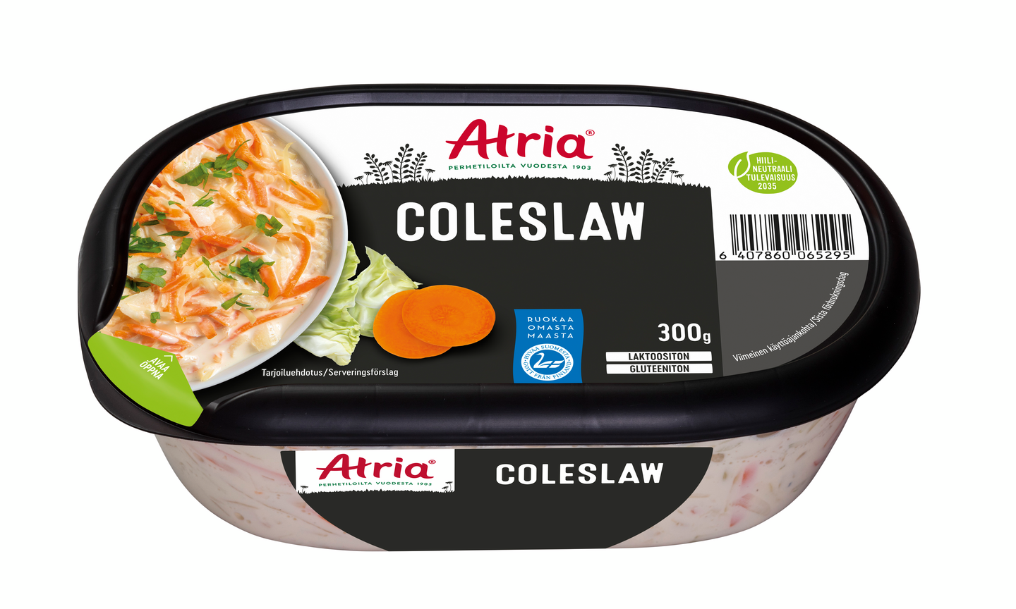 Atria coleslaw salaatti 300g | K-Ruoka Verkkokauppa