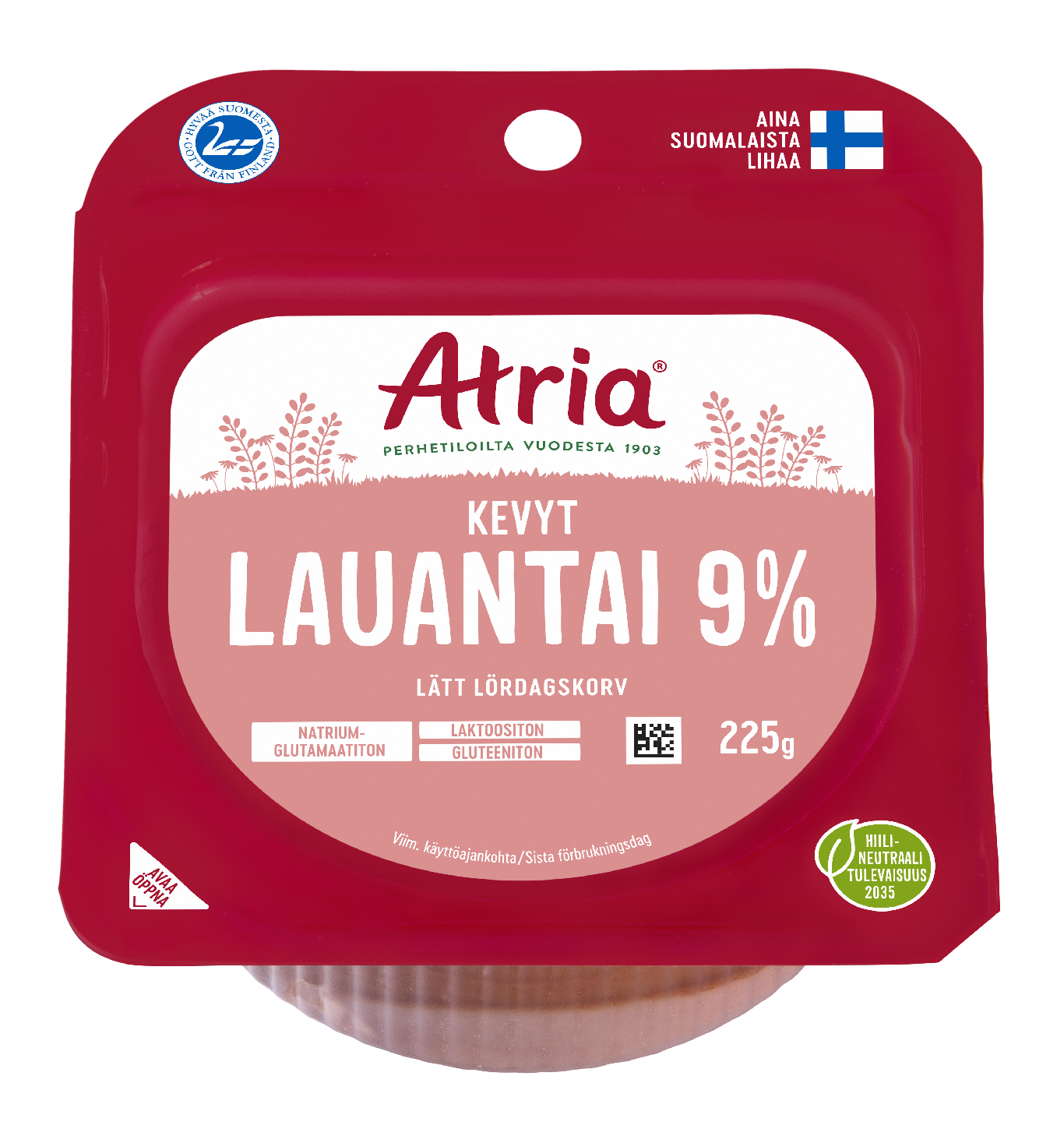 Atria Kevyt Lauantaimakkara 225g