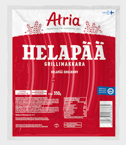 Atria Helapää Grillimakkara 550g