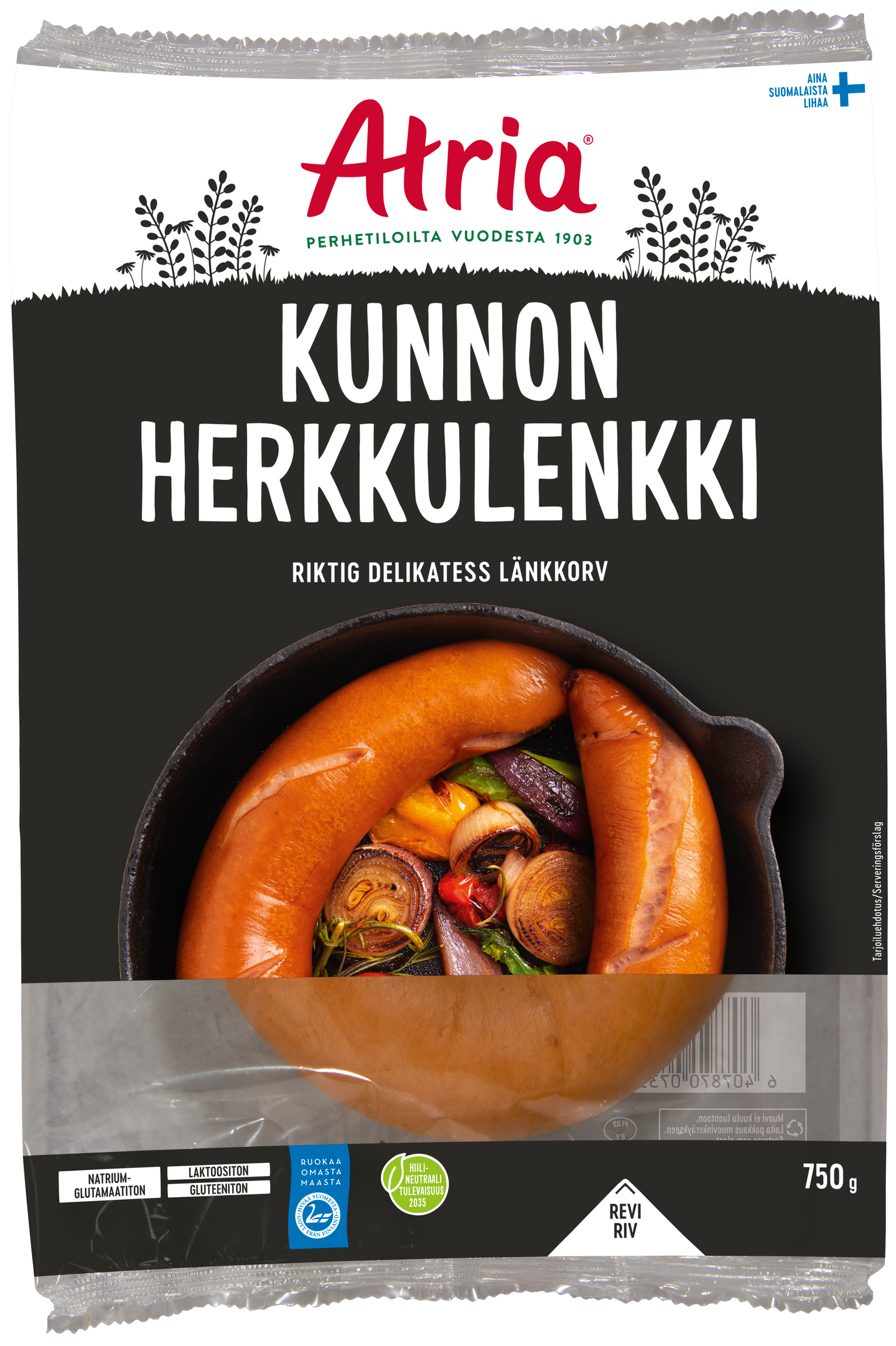 Atria Kunnon Herkkulenkki 750g