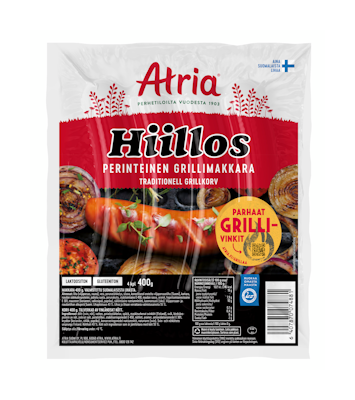 Atria Hiillos Grillimakkara 400g
