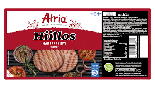 Atria Hiillos Makkarapihvi 320g