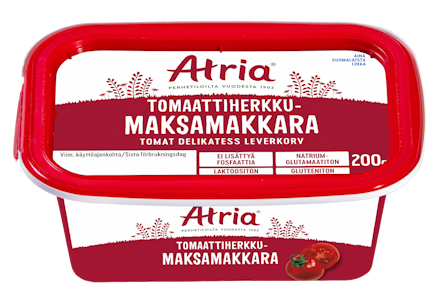 Atria 200g Levitettävä Tomaattiherkku Maksamakkara