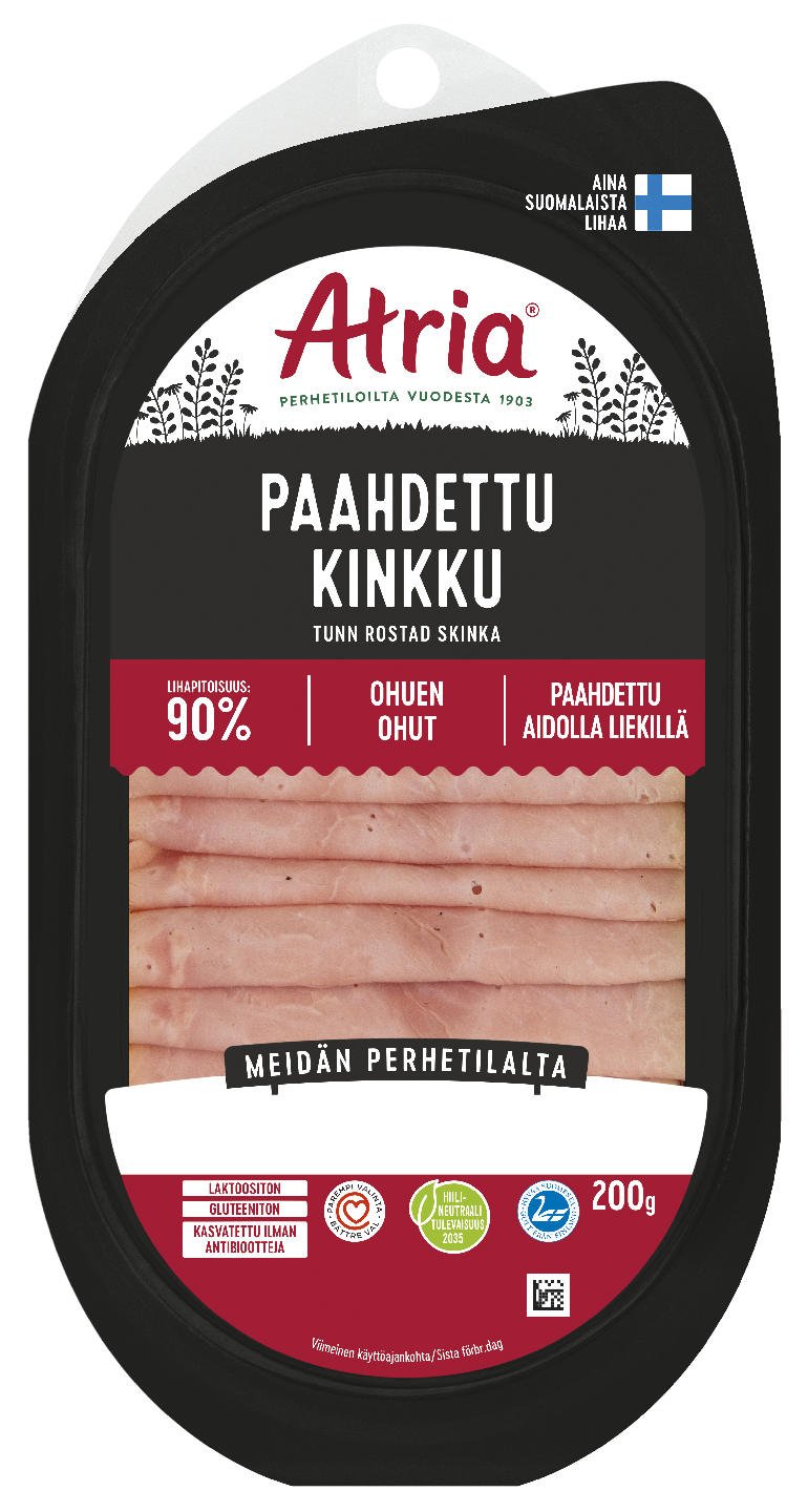 Atria ohuen ohut paahdettu kinkku 200g