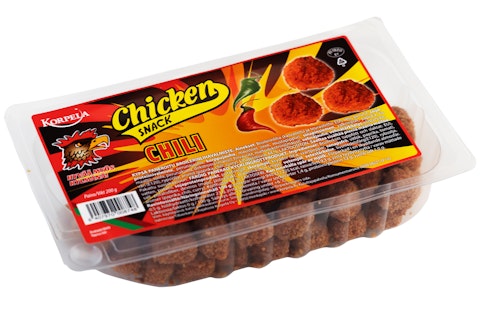 Korpela chicken snack chili 200g