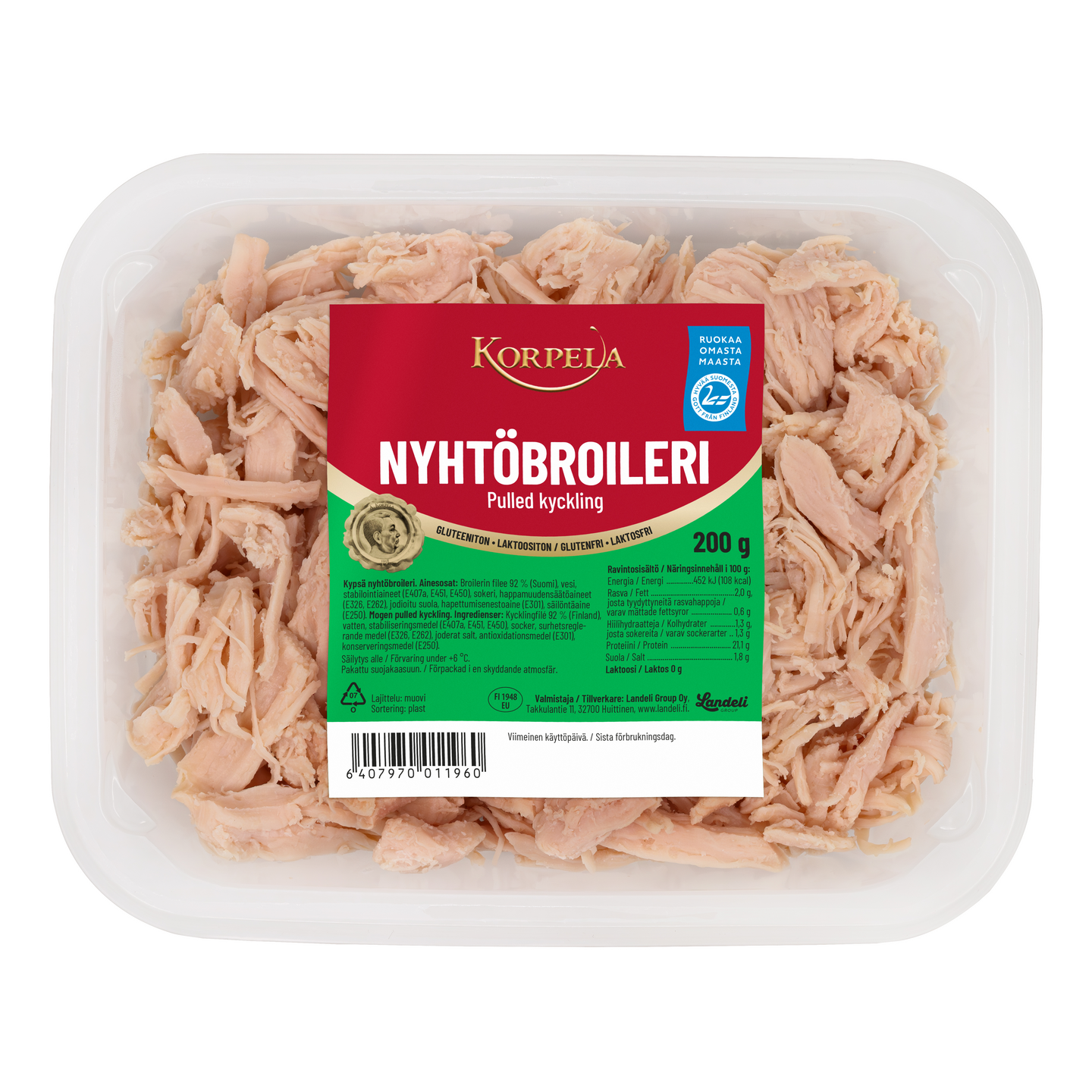 Korpela Nyhtöbroileri 200 g