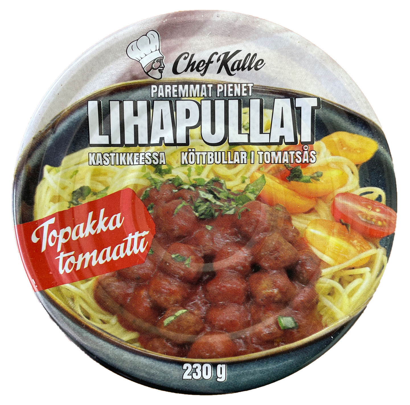 Chef Kalle Paremmat pienet lihapullat kastikkeessa - Topakka tomaatti 230g