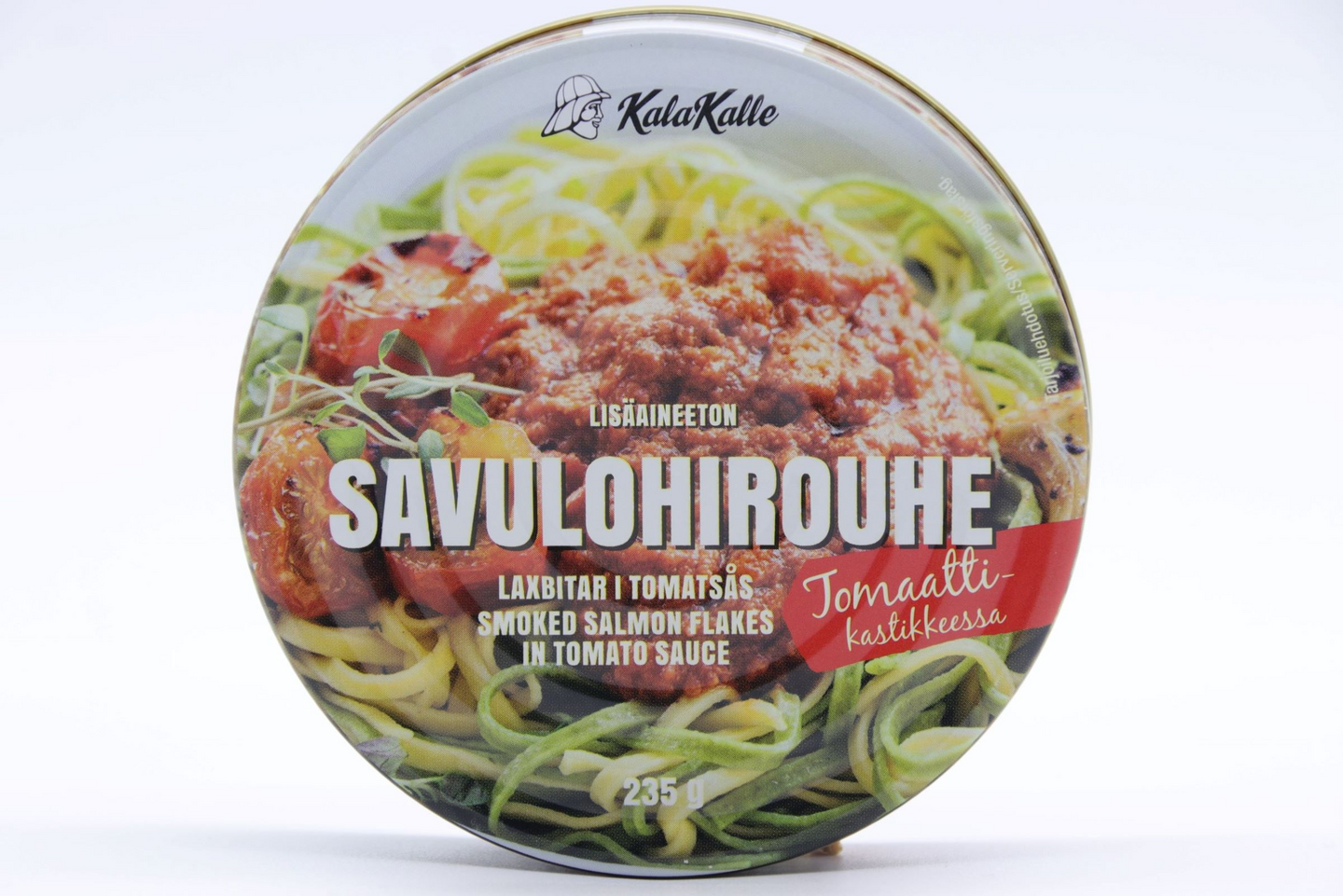 Kala-Kallen Savulohirouhe tomaattikastikkeessa 235g