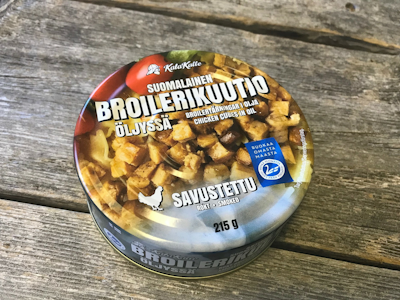 Kala-Kallen Savustettu broilerikuutio öljyssä 215g