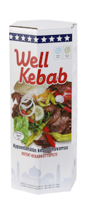 Well Kebab naudanlihavarras 8,5kg raaka pakaste