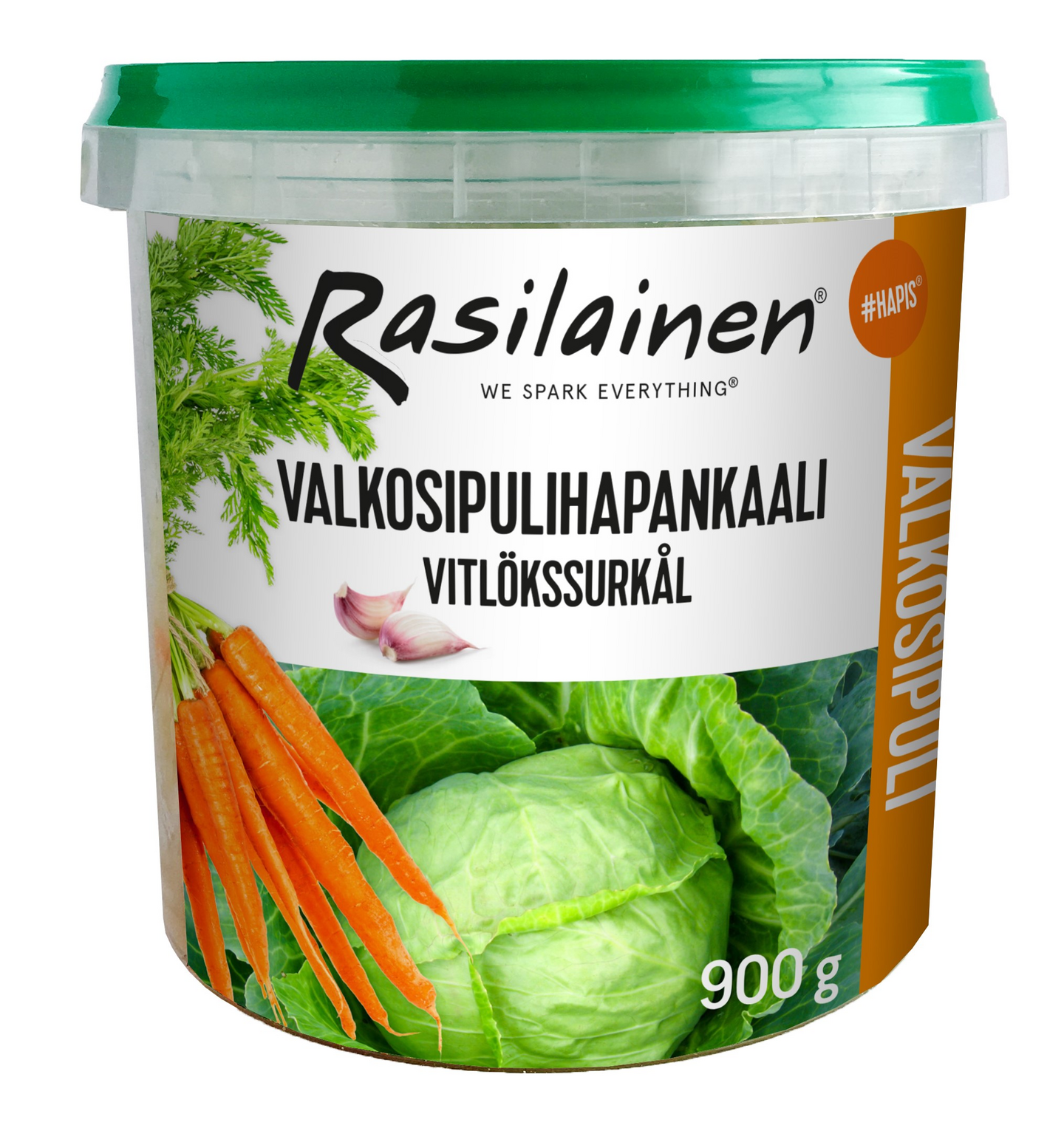 Rasilainen valkosipulihapankaali 900g