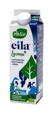 Valio Eila Luomu kevytmaitojuoma 1l laktoositon