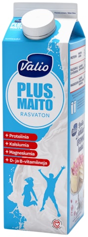 Valio Plus™ rasvaton maito 1l