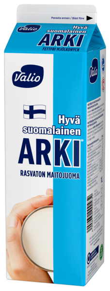 Valio Hyvä suomalainen Arki maitojuoma 1l rasvaton