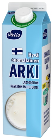 Valio Hyvä suomalainen Arki Eila rasvaton maitojuoma 1 l  laktoositon