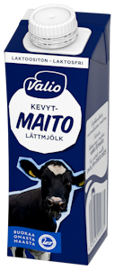 Valio kevytmaito 2,5 dl laktoositon UHT