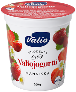 Valiojogurtti 200g mansikka laktoositon