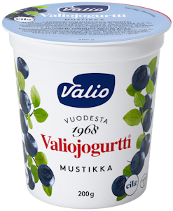 Valiojogurtti 200g mustikka laktoositon