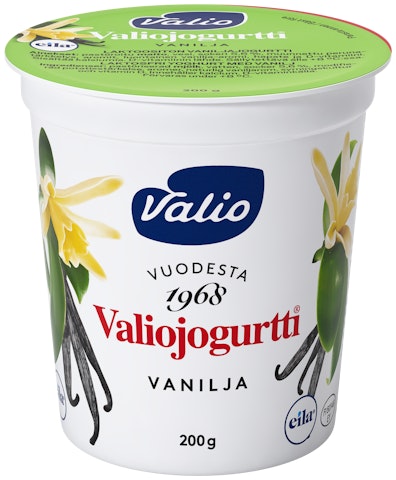 Valiojogurtti 200g vanilja laktoositon