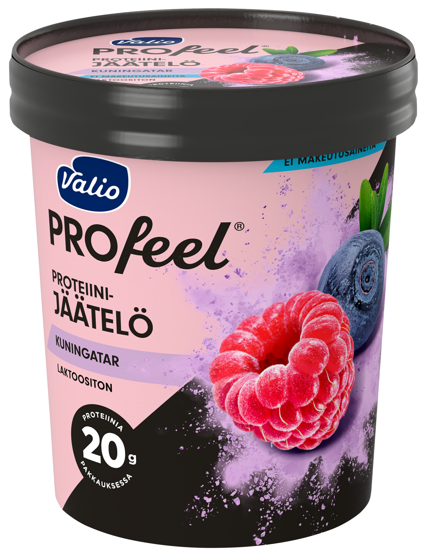 Valio PROfeel® proteiinijäätelö 480 ml kuningatar laktoositon