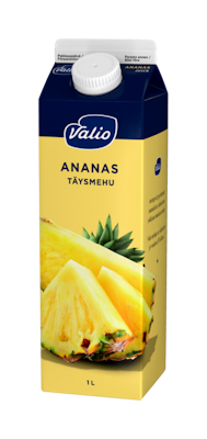 Valio ananastäysmehu 1l