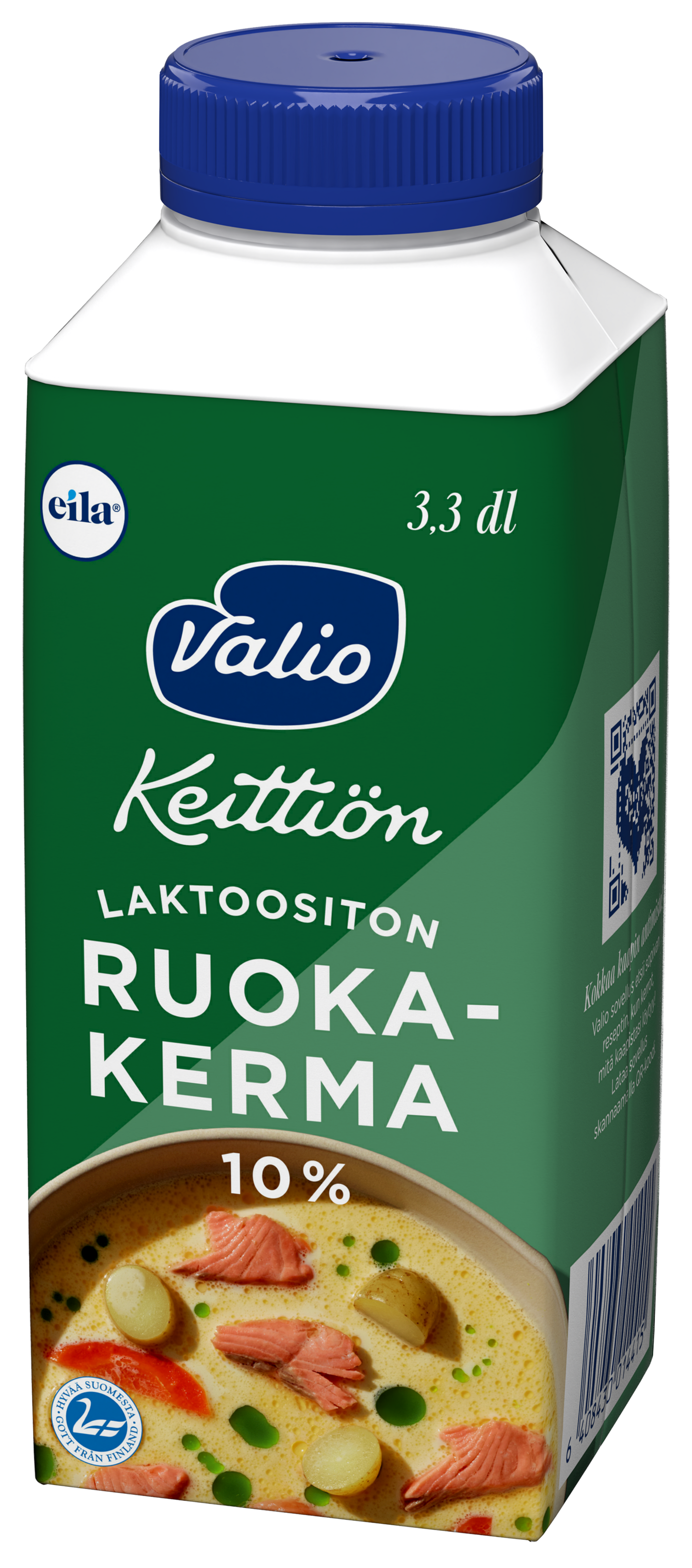 Valio ruokakerma 10% 3,3 dl laktoositon — HoReCa-tukku Kespro