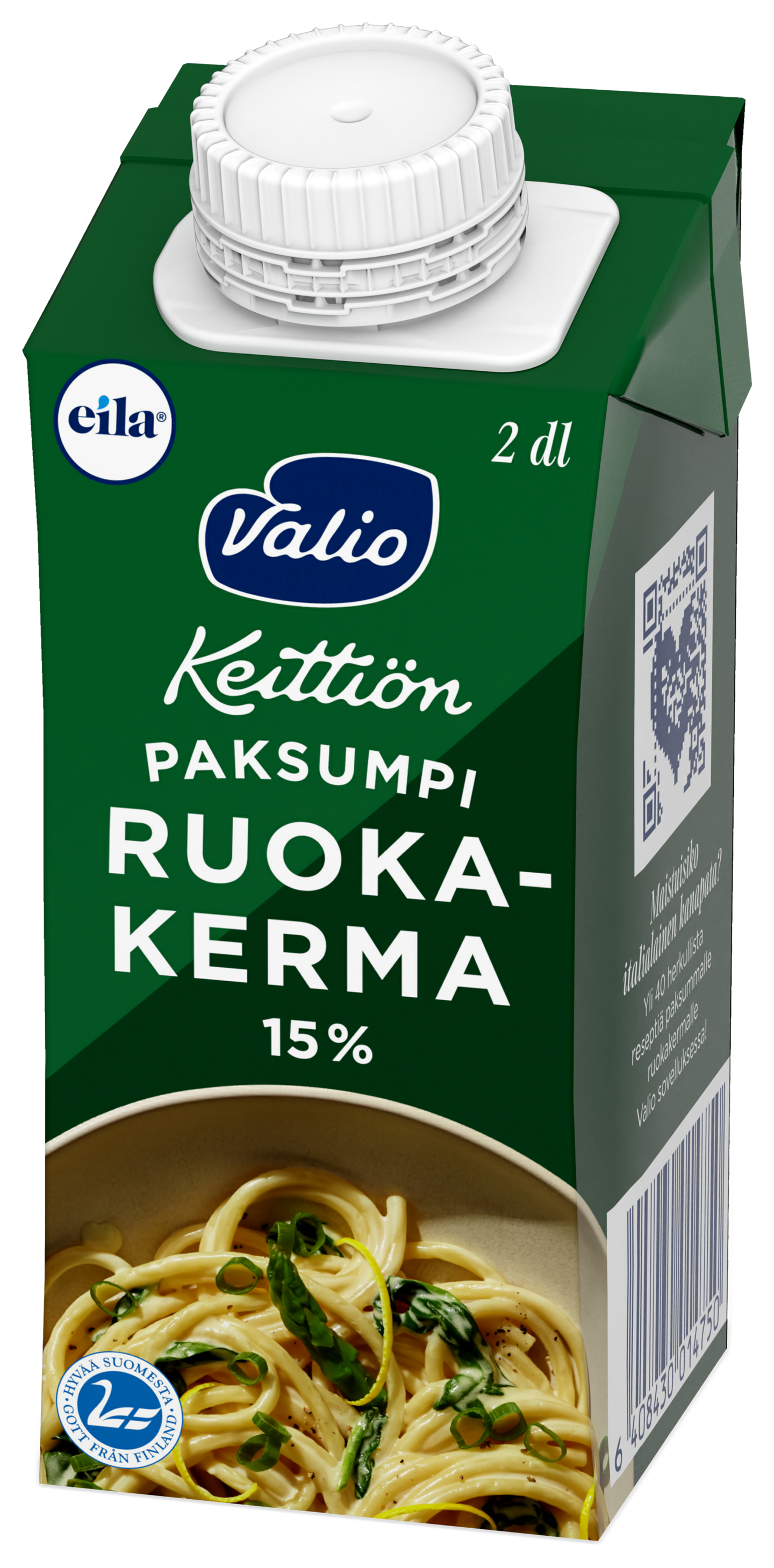 Valio Eila paksumpi ruokakerma 15% laktoositon UHT