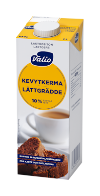 Valio kevytkerma 1 l UHT laktoositon
