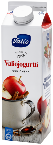 Valiojogurtti 1kg uuniomena laktoositon