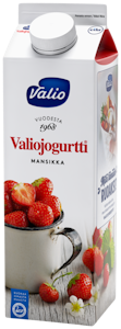 Valiojogurtti 1kg mansikka laktoositon