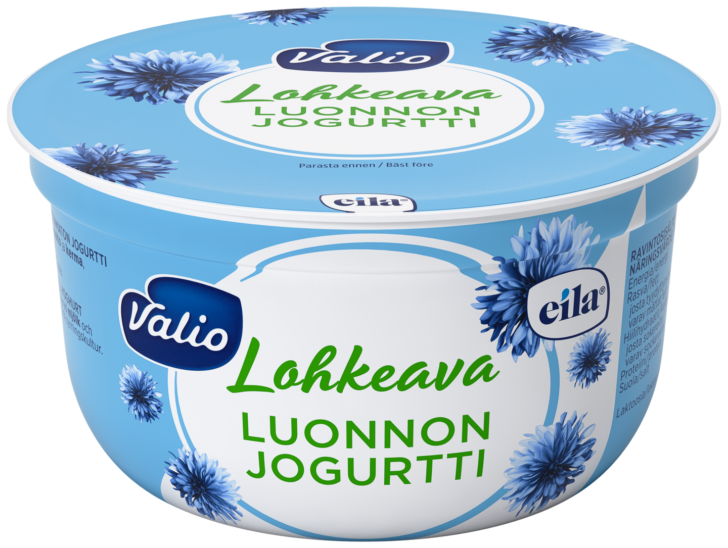 Valio lohkeava luonnonjogurtti 150 g laktoositon