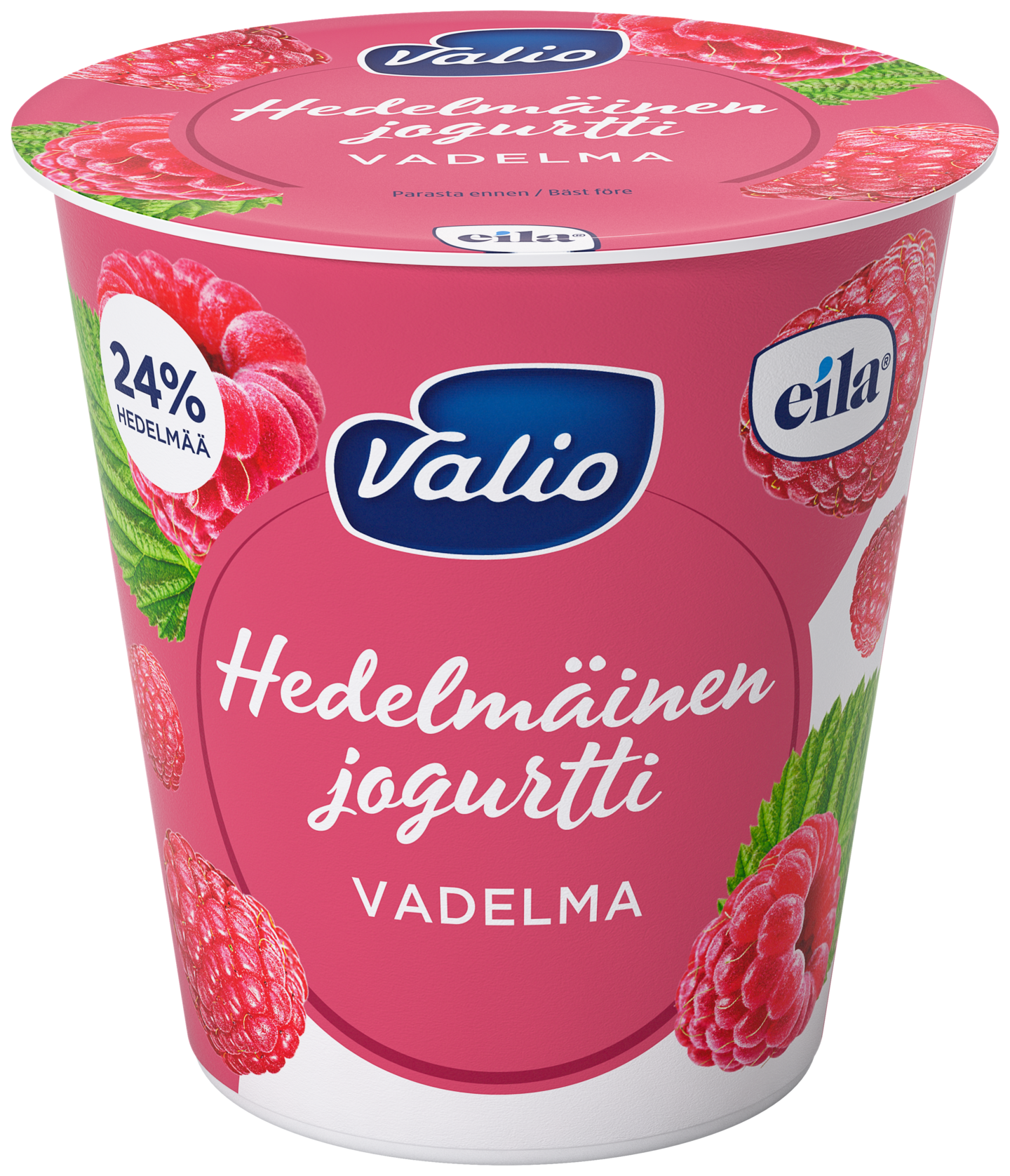 Valio hedelmäinen jogurtti 150 g vadelma laktoositon