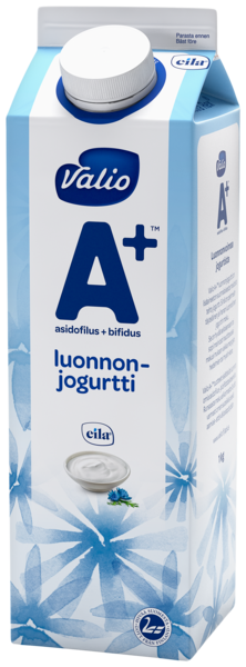 Valio A+jogurtti 1kg maustamaton laktoositon