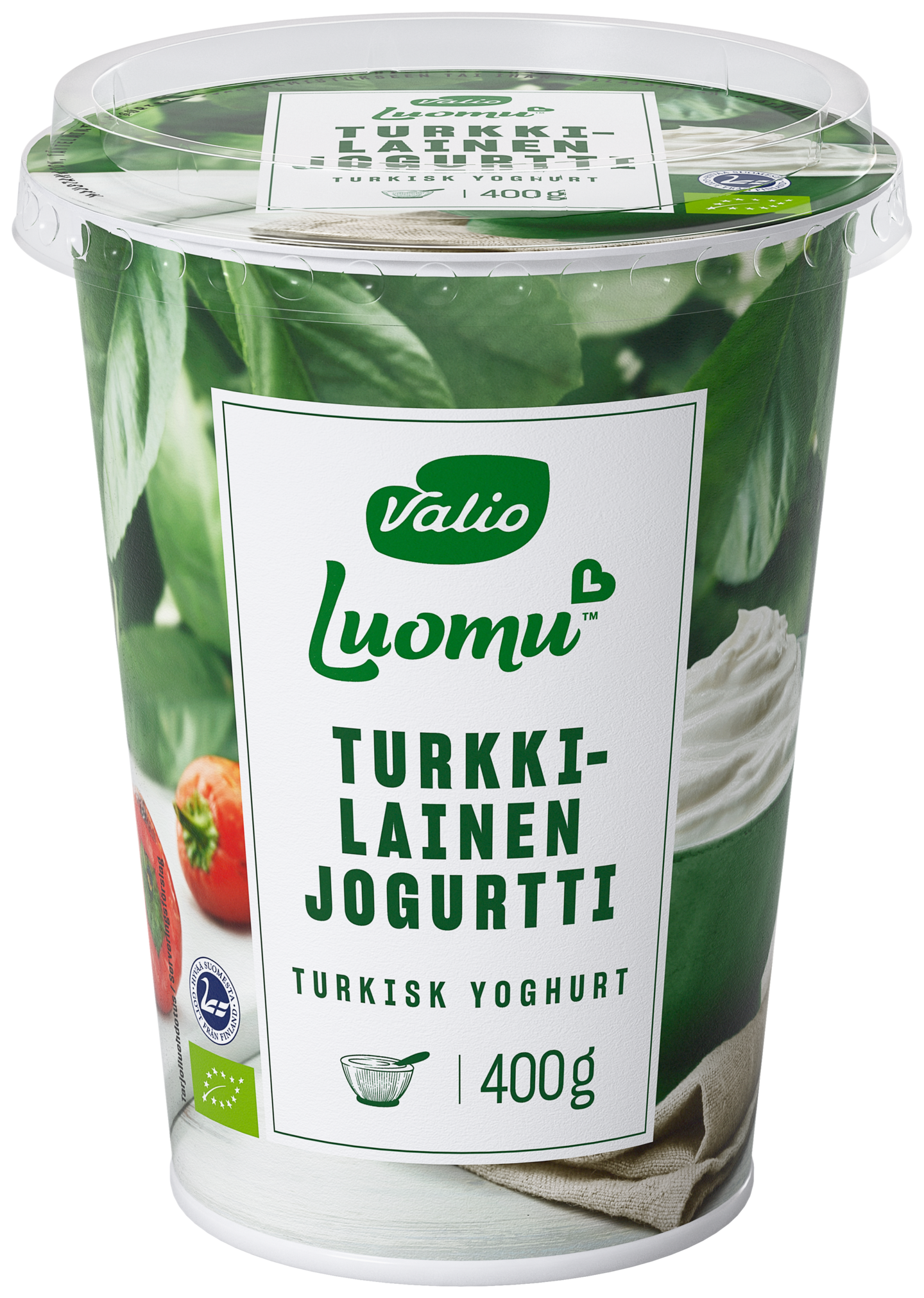 Valio turkkilainen luomujogurtti 400 g