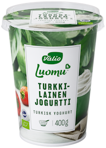 Valio turkkilainen luomujogurtti 400 g