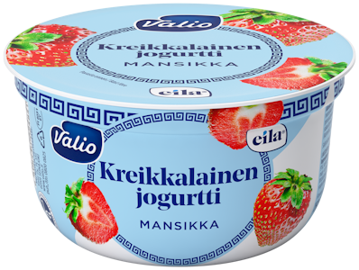 Valio kreikkalainen jogurtti 150 g mansikka laktoositon