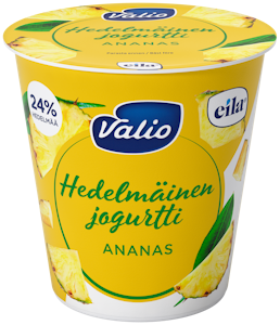 Valio hedelmäinen jogurtti 150g ananas laktoositon