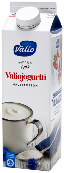 Valiojogurtti maustamaton laktoositon 1kg