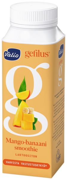 Valio Gefilus  Smoothie jogurttijuoma 2,5 dl mango laktoositon