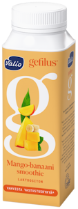 Valio Gefilus  Smoothie jogurttijuoma 2,5 dl mango laktoositon