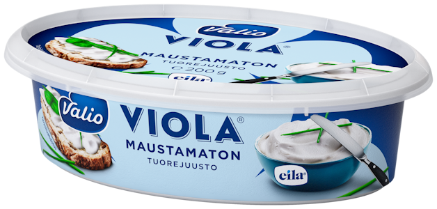 Valio Viola 200g maustamaton tuorejuusto laktoositn