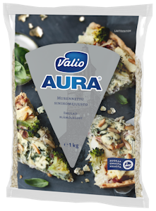 Valio AURA 1kg murennettu sinihomejuusto laktoositon