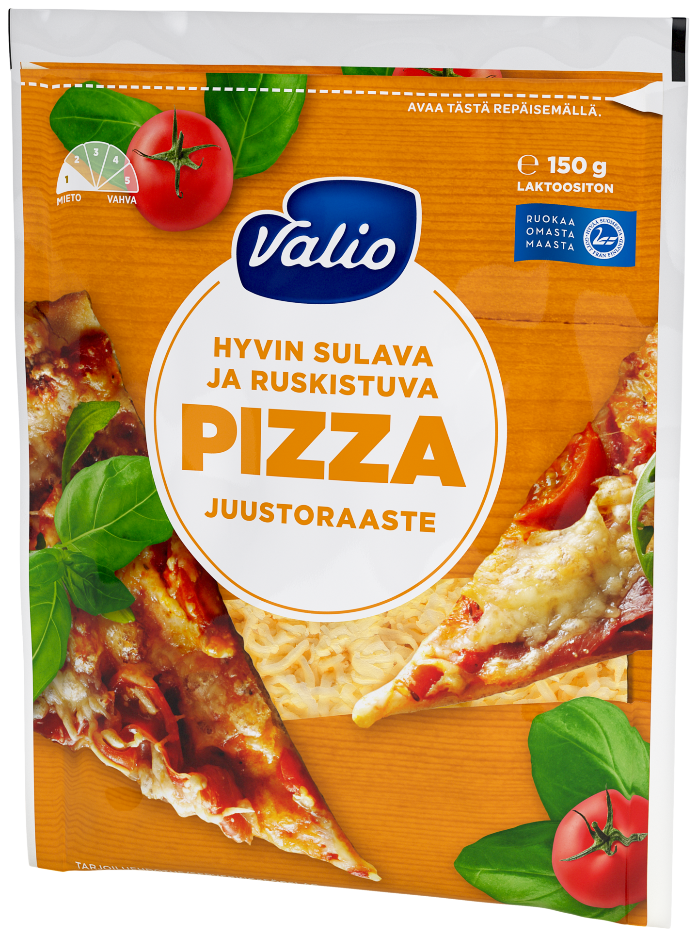 Valio pizzajuustoraaste 150g — HoReCa-tukku Kespro