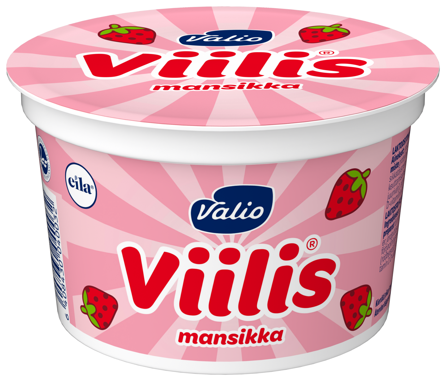 Valio Play Viilis 200g mansikka laktoositon