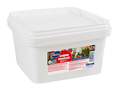 Valio crème fraîche 2 kg laktoositon