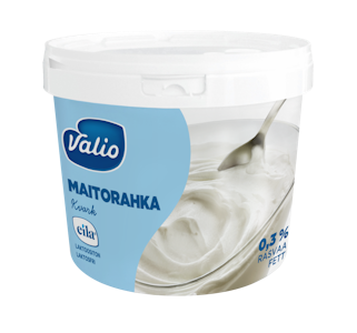 Valio maitorahka 5 kg laktoositon